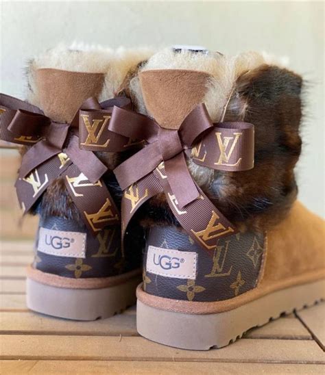 louis vuitton uggs boots custom|desert boots Louis Vuitton occasion.